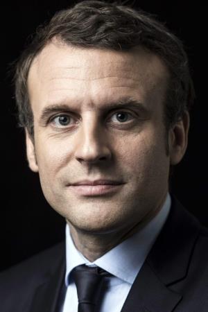 Emmanuel Macron's poster
