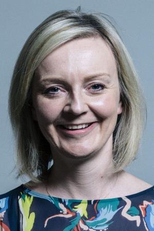 Liz Truss's poster