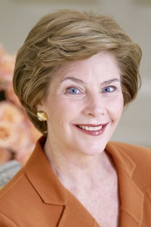 Laura Bush's poster