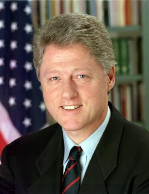 Bill Clinton's poster