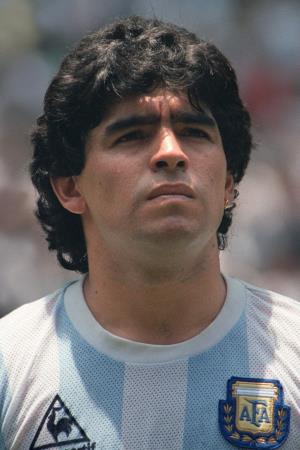 Diego Maradona's poster