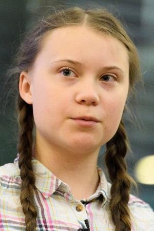 Greta Thunberg's poster