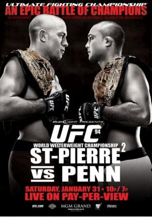 UFC 94: St-Pierre vs. Penn 2's Poster