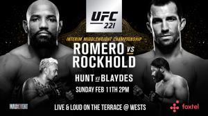 UFC 221's Poster