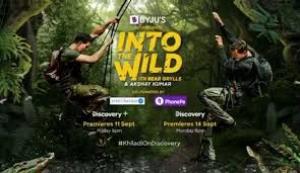 Into The Wild With Bear Grylls And Akshay Kumar's Poster