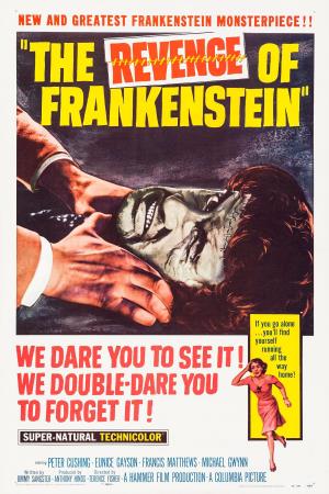 The Revenge Of Frankenstein's Poster