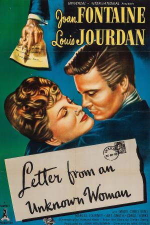 Letter from an Unknown Woman's Poster