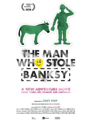 L'uomo che rubo' Banksy's Poster