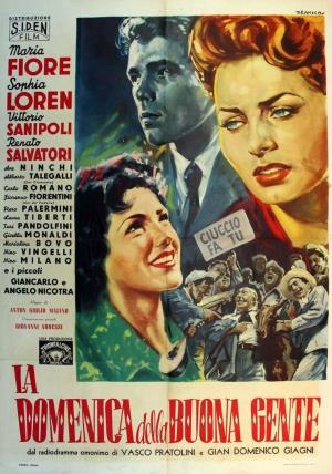 La domenica della buona gente's Poster