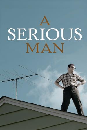 A serious man's Poster