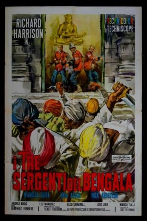 I tre sergenti del Bengala's Poster