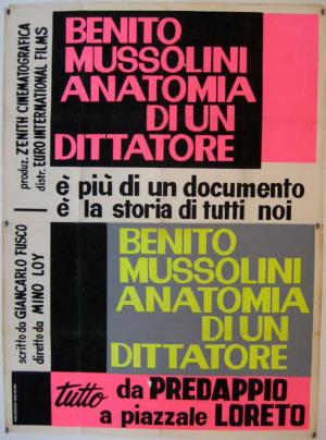 Benito Mussolini's Poster