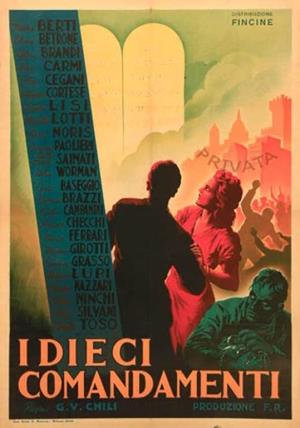 I dieci comandamenti's Poster