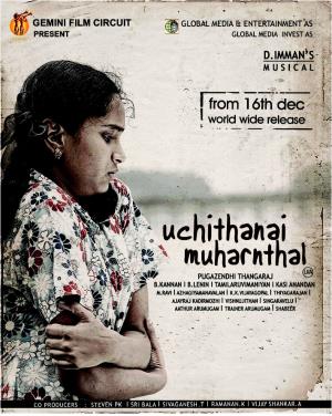 Uchithanai Muharnthaal Poster