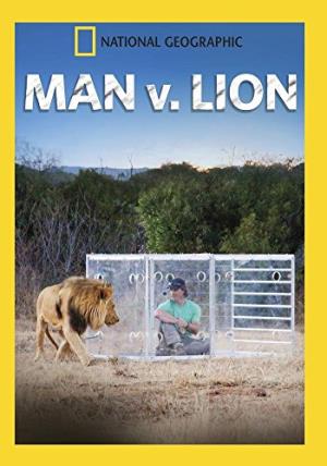Man V. Lion Poster