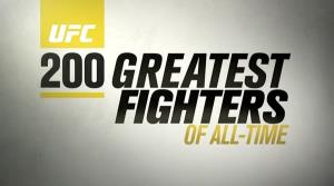 UFC 200 Greatest Fighters Of All Time Poster