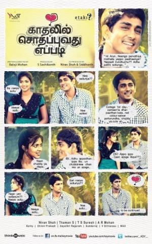 Kadhalil Sodhappuvadhu Eppadi Poster