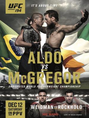UFC 194: Aldo vs. McGregor Poster
