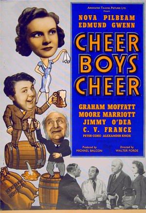 Cheer Boys Cheer Poster