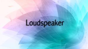Loudspeaker Poster