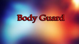 Body Guard Poster