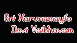 Sri Karunamayis Devi Vaibhavam Poster