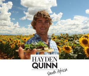 Hayden Quinn: South Africa Poster
