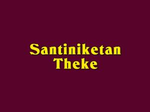 Santiniketan Theke Poster