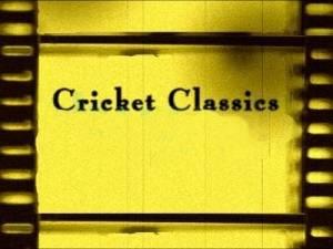 Cricket Classics Poster