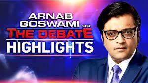 The Debate With Arnab Goswami Poster