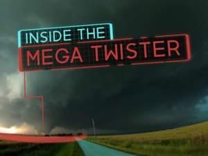 Inside The Mega Twister Poster