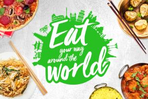 Eat Around The World Poster