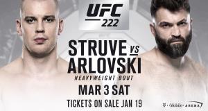 UFC 222 Poster