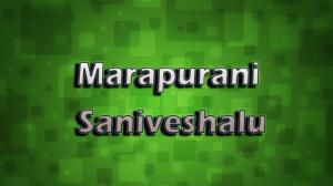 Marapurani Saniveshalu Poster