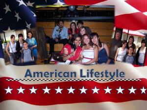 American Life Style Poster