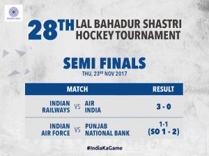 28th Lal Bahadur Shastri Hockey Tournament 2017 Poster