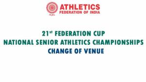 21st Federation Cup National Sr. Athletics C'ship 2017 HLs Poster