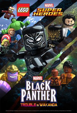 Lego Marvel Super Heroes Black Panther: Trouble In Wakanda Poster