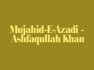 Mujahid-E-Azadi Poster
