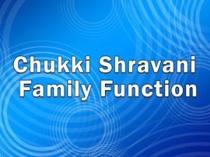 Chukki Shravani Family Function Poster
