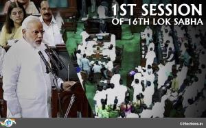 16th Loksabha Session Live Poster