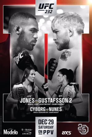 UFC 232 Poster