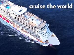 Cruise The World Poster