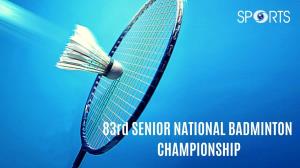 74th Inter State-Inter Zonal & 83rd Senior National Badminton C'ship 2019 Live Poster