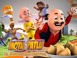 Motu Patlu In Seventh Heaven Poster