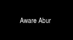 Aware Abur Poster