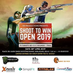 Shoot To Win Open 2019 Poster