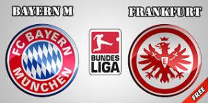Live Bliga Bayern M Vs Frankfurt Poster
