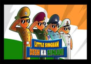Little Singham Desh Ka Sipahi Returns Poster