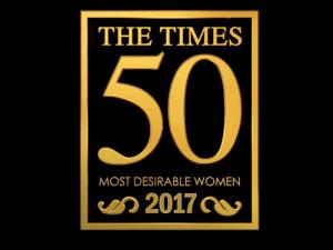 The Times 50 Most Desirable Women Poster